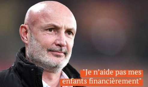 Frank Lebœuf refuse d'aider financièrement ses enfants, malgré un salaire de 130 000 euros, après des problèmes psychologiques
